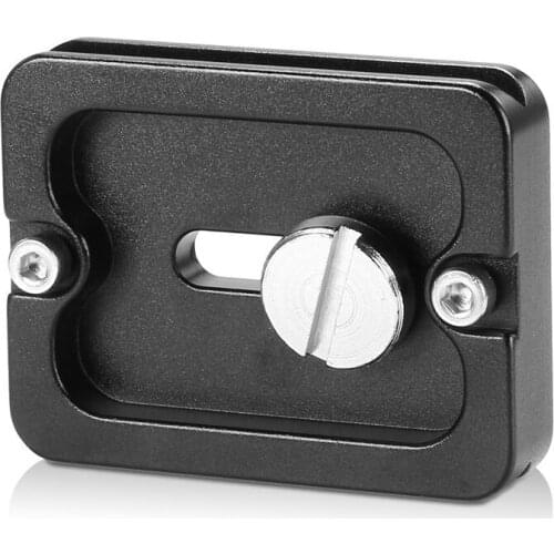 Black Metal PU-50 Universal Quick Release Plate Fits for Tripod Ballhead