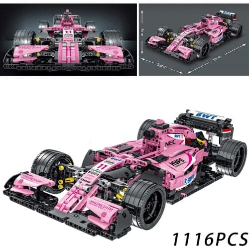 City MOC 1152pcs High-Tech Supper Racing Car Creator Model Building Blocks Bricks Toys For children gifts