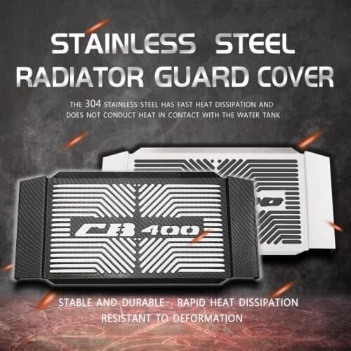 For CB400SF CB400 VTEC 1 2 3 4 1992-1998-2012 Motorcycle Accessories stainless steel Radiator grille guard protection cover