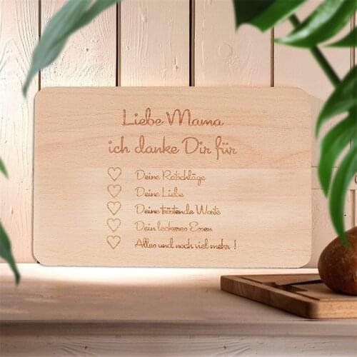 Breakfast Board, Breakfast Board With Engraving Mama, And The Chopping Board Mad Perfect Gift For Mothers Birthday High Quality