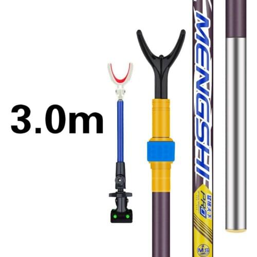 1.7m 2.4m 3.0m Carbon Fishing Rod Rack Fishing Chair Pesca Holdder Fishing Box Rack with Ground Plug Multifunction Fishing Gear