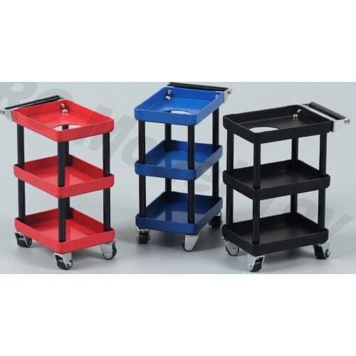 RC Garage Series Metal Oil Service Cart trolley for 1/10 RC Crawler Axial SCX10 Traxxas TRX4 TF2 D90 D110 D130