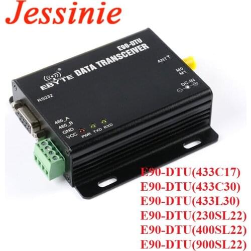 E90-DTU LoRa 230M 433M 915M Wireless Transceiver Module RS485/232 Radio Modem 433C30/433C17/433L30/900SL22/400SL22/230SL22