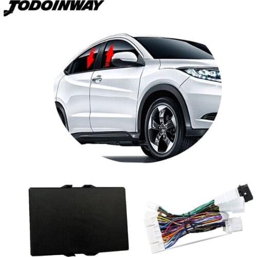 One-Button Four Windows Automatic Lifting Closer Intelligent Window Pause lift Lifter For Honda CITY XR-V 2015 Fit 2014