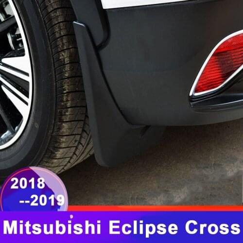 OE Styled Car Front Rear Mud Flap Mudguards Mudflaps Splash Guards Fender For Mitsubishi Eclipse Cross 2018 2019 Accessories