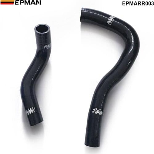 Silicone Intercooler Turbo Radiator Hose Kit For Acura Integra DC5 Type R K20A Motor (2pcs) EPMARR003