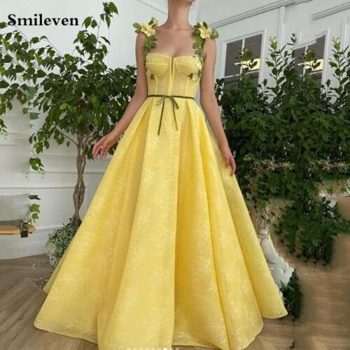 Smileven Women's Evening Dresses Below The Knee