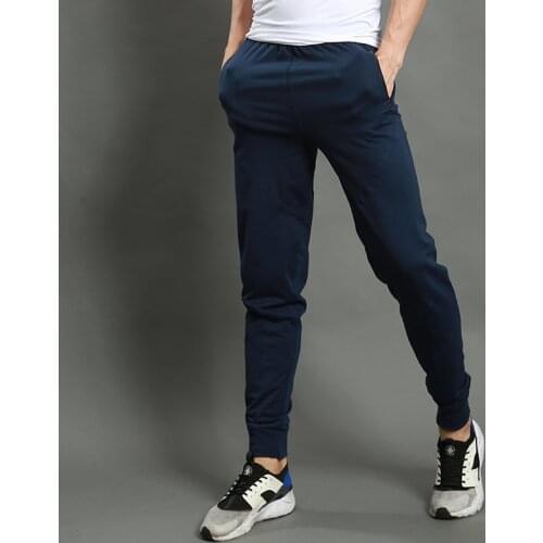 Sport pants men long Bodyboulding workout Pants slim type trousers mens motion Running sports pants cotton jogging trouser male