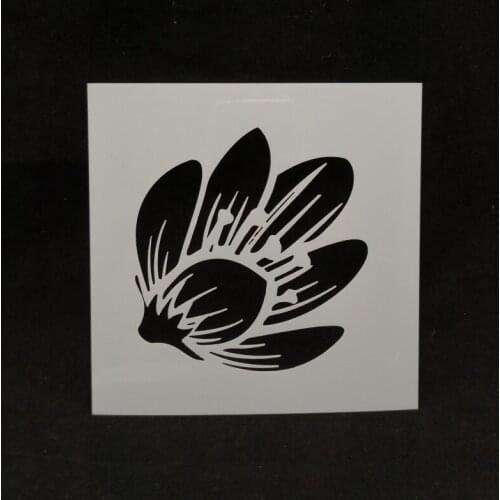 13*13 Flower Layering Stencils for Diy scrapbook/photo album Decorative Embossing coloring,painting stencil,home decor