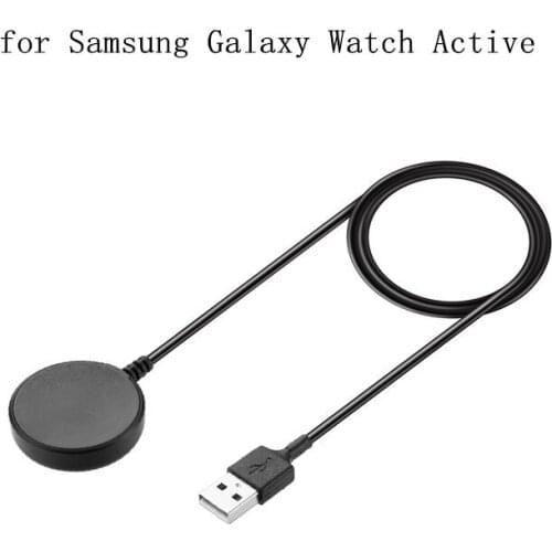 100pcs Replacement Smart Watch Charging Dock USB Charger Cradle for Samsung Galaxy Watch Active R500 Wireless Charger USB Cable