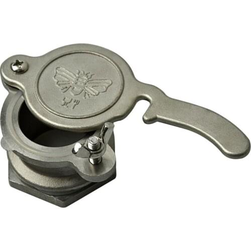 304 Stainless Steel Honey Gate 4CM Inner Diameter Honey Valve Beekeeping Honey Extractor Gate
