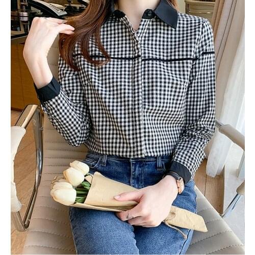 ZingRenata Women's Plaid Shirts