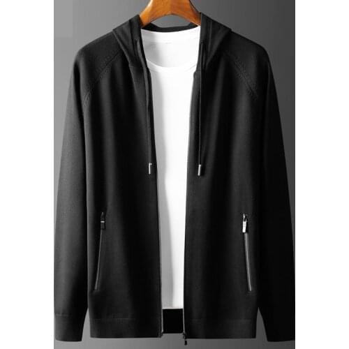 2021 classic Cotton High Quality Fashion Autumn Men Sweater Coat Casual Cardigan Oversize Computer Knitted Thick Plus Size M-5XL