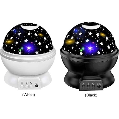 2021 LED Projector Light Decoration Starry Sky Rotating Galaxy Starlight Children Bedroom for Home Background Wall