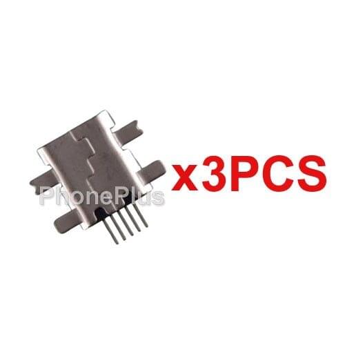 3PCS USB Charge Charging Dock Port Plug Connector Jack Replacement Part High Quality For Motorola RAZR V3