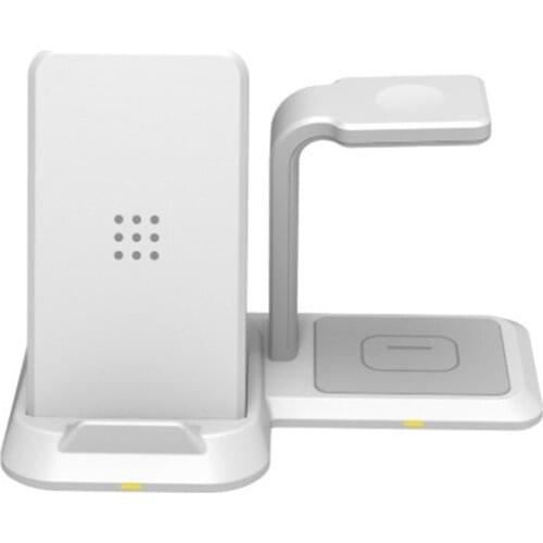 3 in 1 Qi Wireless Charger for Samsung Note 20 10 S10 Wireless Charger Stand for Galaxy Watch Active/Galaxy Buds