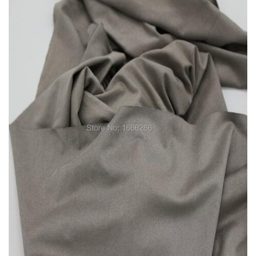 Block EMF Stretch Silver Fiber Fabric With Anti-radiation Function Used For Cloth
