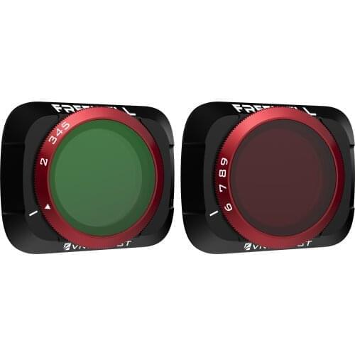Freewell Variable ND (Mist Edition) 2-5 Stop, 6-9 Stop 2 Pack VND Filters Compatible with Mavic Air 2 Drone