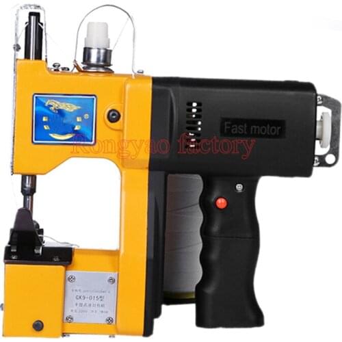 GK9-015 mini High efficiency lightweight portable electric sewing machine sealing machine type gun bag sealing machine strapping