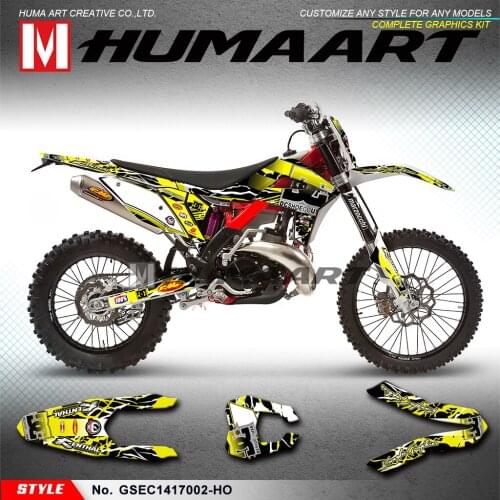 HUMAART Enduro Stickers Graphics for Gas Gas EC 125 200 250 300 450 EC125 EC200 EC250 EC300 EC450 2014 2015 2016 2017
