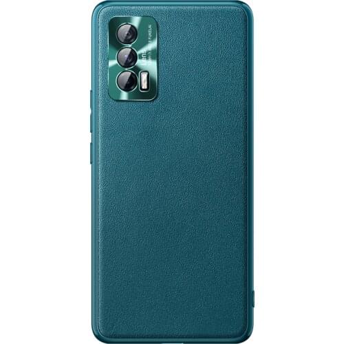 Original Genuine Leather Back Cover Silicone Case for VIVO iQOO Neo5 Ultra Thin Phone Case