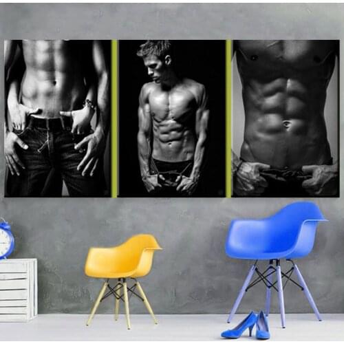 Sexy men 5d Diy diamond Painting Cross Stitch full square round mosaic diamond embroidery muscle body people home decor gift