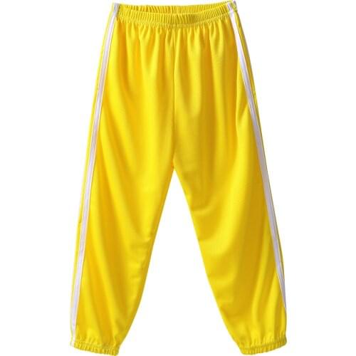 Casual Kids Boy Girl Cotton Striped Harem Bloomers Long Pants Anti-Mosquito Pants Sport Casual Children Trousers Sweatpants