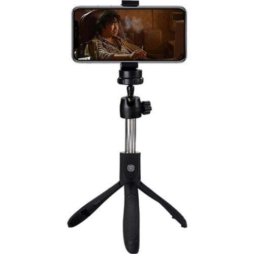 MAGCLE Phone Tripod Selfie Stick Bluetooth Foldable Selfiestick For iPhone Android For Samsung Xiaomi Huawei Remote Handheld