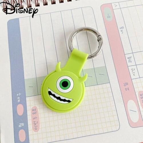 Disney Cute One-eyed Monster for AirTag Apple Tracker Cover Silicone Protective Case iPhone Anti-lost Keychain Pendant