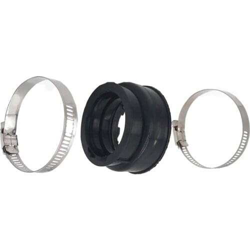 Intake Manifold Carburetor Boot Joint + Gasket, Carb Air Inlet Joint for Yamaha/Grizzly 660 YFM660F