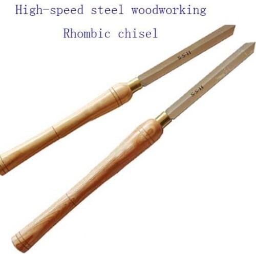 High-speed steel woodworking Rhombic chisel,woodworking Splitting tool,wood carving knife