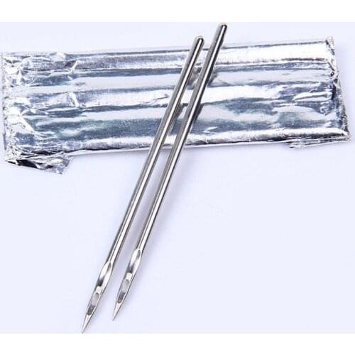 Pure Copper Awl Sewing Shoe Repair Tool Conical Leather Craft Kit Tool With 3 Stitches