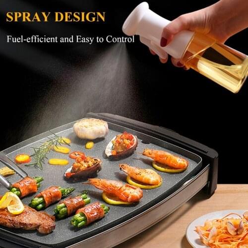 Kitchen Stainless Steel Olive Oil Sprayer Bottle Pump Oil Pot Leak-proof Grill BBQ Sprayer Oil Dispenser BBQ Cookware Tools