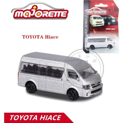 Majorette 1/64 TOYOTA HIACE SERIES 2 Cars Hot Pop Kids Toys Motor Vehicle Diecast Metal Model