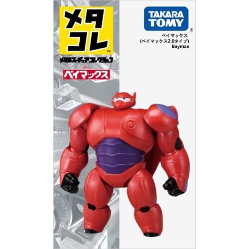 Takara Tomy Metakore Big Hero Baymax 2.0 Armor 6cm Height Metal Collection Figure New