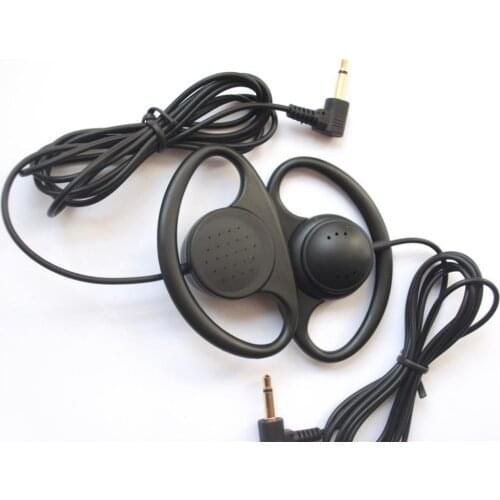 Linhuipad Soft Single-side MONO Hook Earbud Headphone Free Shipping By aliexpress shipping