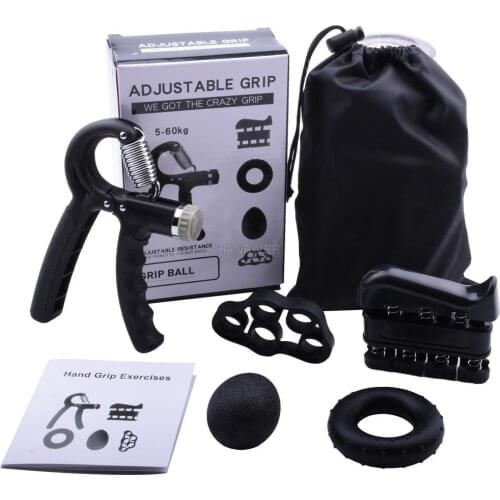 Finger grips five 5 sets professional eyes rehabilitation training five fingers forces silicone grip strength, grip the ball