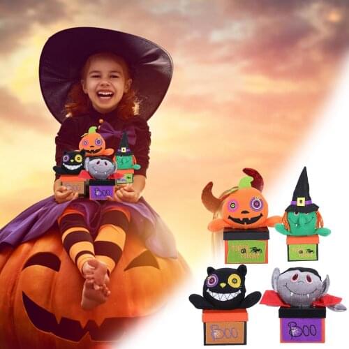 Gift Candy Box Halloween Creative Candy Box Gift Childrens Holiday Candy Box Party Performance Dress Up Mini Decoration Gift