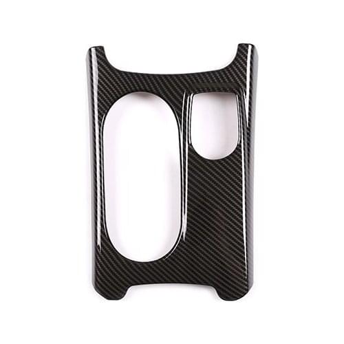 RHD For Mercedes Benz A/GLA/CLA Class C117 W117 W176 X156 2012-19 Carbon Fiber ABS Chrome Cup Holder Cover Trim Car Accessories
