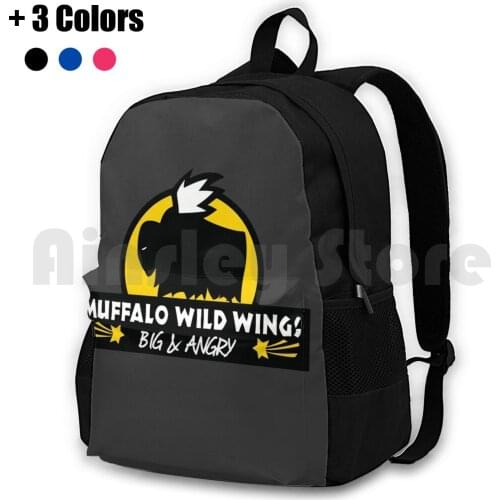 Muffalo Wild Outdoor Hiking Backpack Riding Climbing Sports Bag Rimworld Games Video Games Steam Muffalo Logo