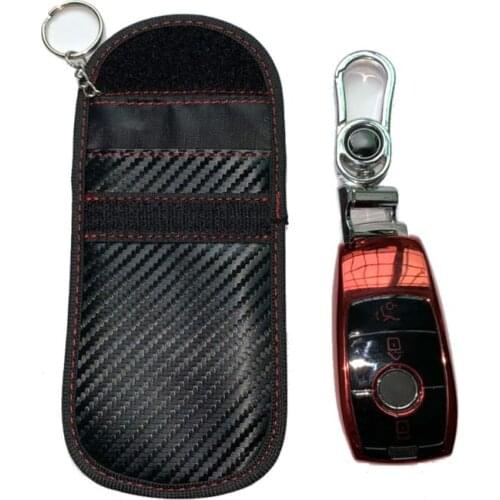 Faraday Bag Anti Theft RFID Key Fob Security Box Signal Blocking Pouch For Car