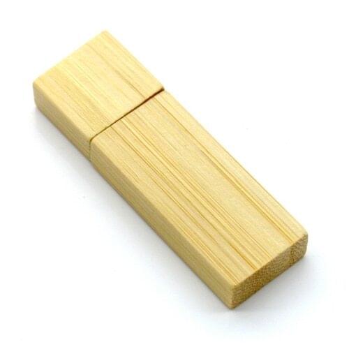 High Quality Rectangle Bamboo Wood USB Flash Drive 1TB 2TB 16GB 32GB Gift USB 3.0 Flash Memory Card Pen Drive Pendrives Gifts