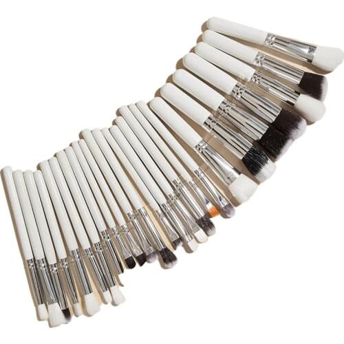 25Pcs Beauty Makeup Brushes Set Cosmetic Foundation Powder Blush Eye Shadow Lip Blend Make Up Brush Tool Kit