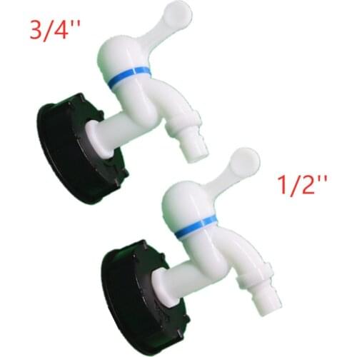S60X6 Tank Adapter to Plastic Tap Replacement Valve Fittings Home Garden Water Connectors Drain Faucet Adapter