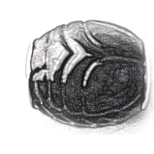 Muffiy Black Beetle Scarab Karma Beads Fit Bracelet Necklace Chain Fashion DIY Bead Accessories Jewelry Gift For Women Men