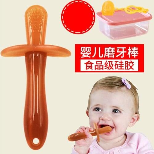 Baby Teether Silicone Teething Baby Beads Teether Chain Teether Chain Products Grow Gift Mordedor Silicona Babies Toys AC50YJ