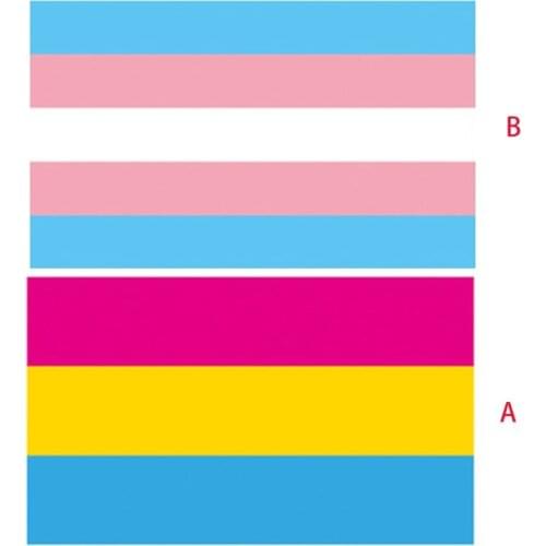 3x5 Feet Pansexual Flag Rainbow Banner Omisexual Lgbt Pansexual Pride Decoration 667A