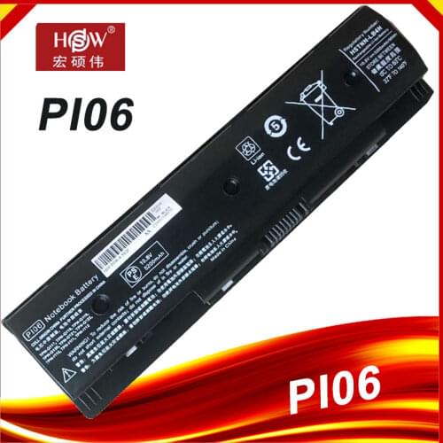 HSW Black 6Cells HSTNN-UB4N 710416-001 New Laptop Batteries For HP Pavilion14 Pavilion 15 Batteries PI06 PI09