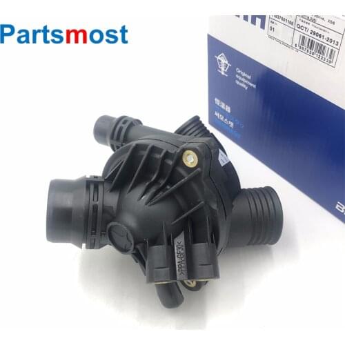 OEM Thermostat Housing for BMW 1 3 X5 X6 E70 E71 E72 E82 E88 E90 E91 E92 135i 335i N55 3.0 Petrol Coolant Thermostat 11537601158