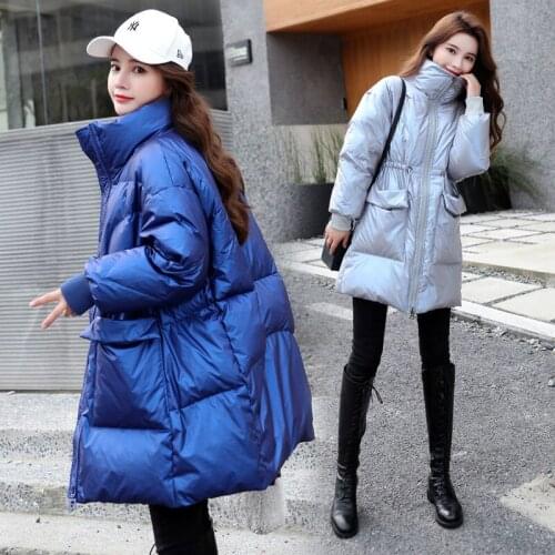 90% White Duck 2021 Winter Jacket Long Thick Coat For Women Hooded Down Parka Warm Female Clothes Waterproof